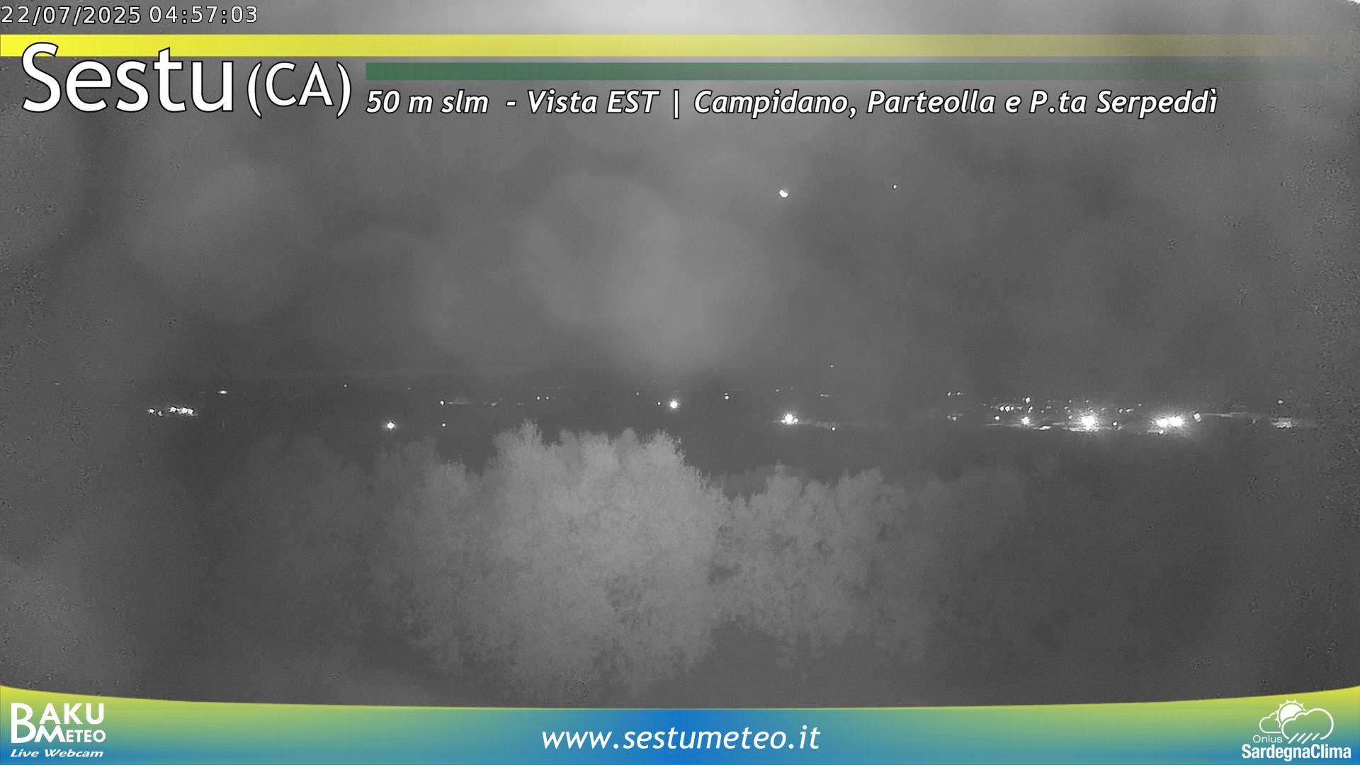 time-lapse frame, Sestu webcam