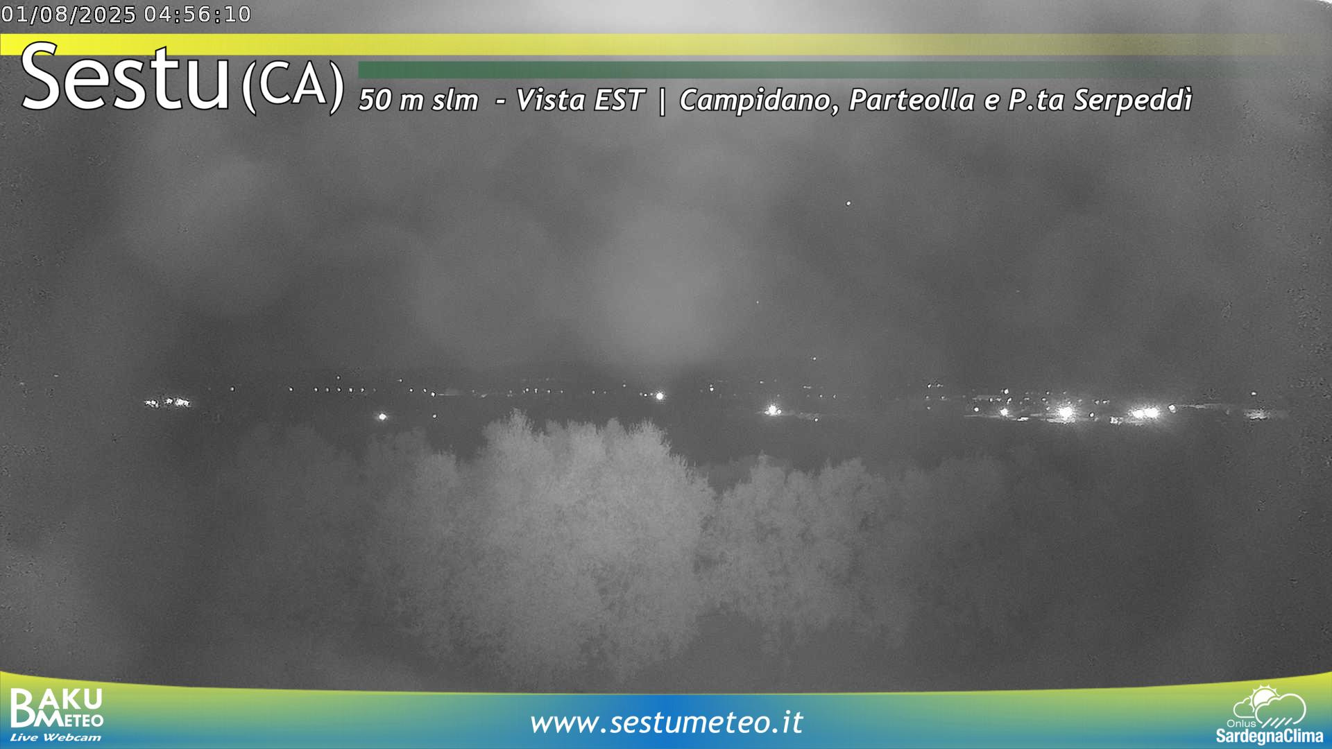 time-lapse frame, Sestu webcam
