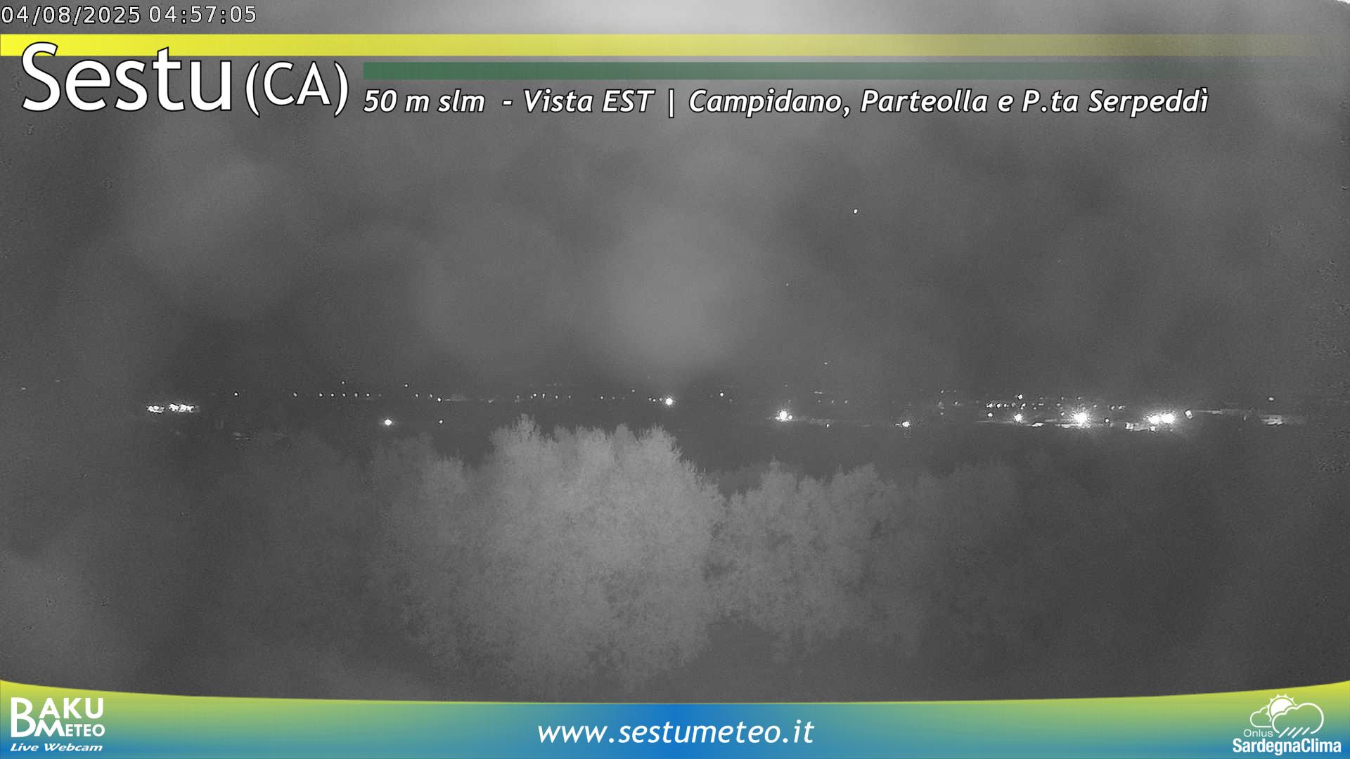 time-lapse frame, Sestu webcam