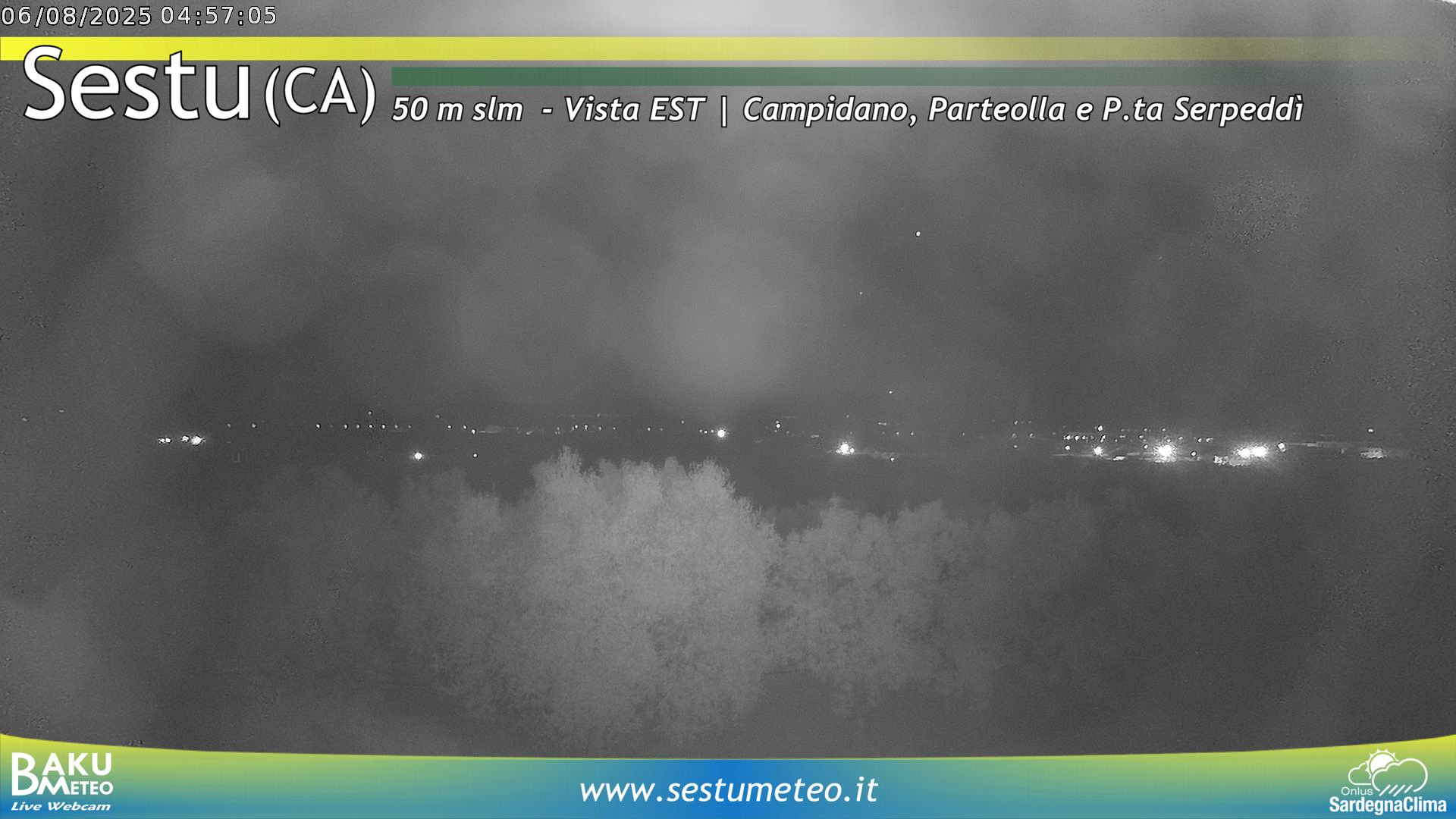 time-lapse frame, Sestu webcam