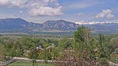 view from Louisville Flatirons time-lapse on 2026-05-22