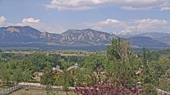 view from Louisville Flatirons time-lapse on 2026-06-21