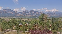 view from Louisville Flatirons time-lapse on 2026-07-08