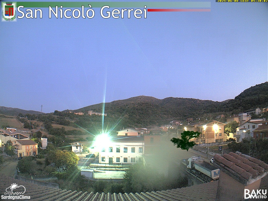 time-lapse frame, San Nicolò webcam