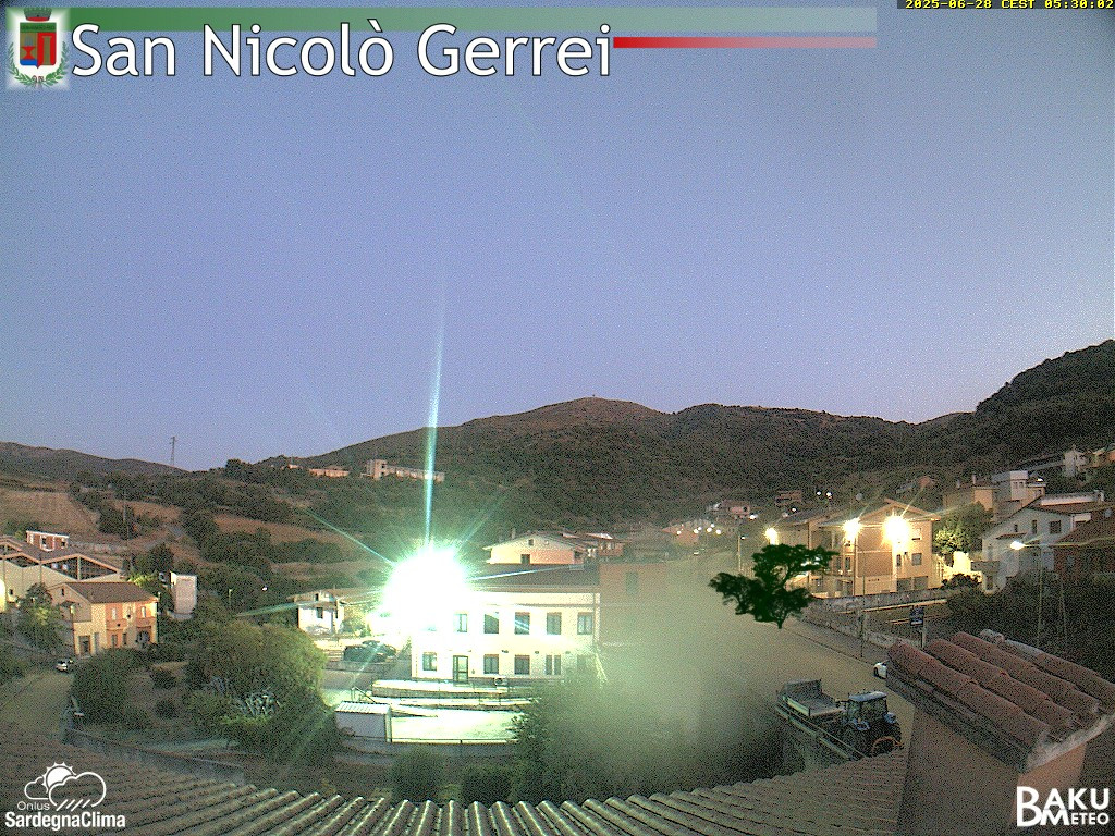 time-lapse frame, San Nicolò webcam