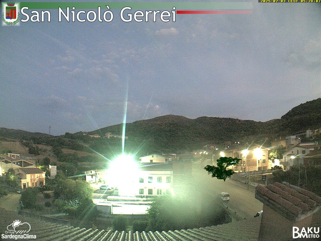 time-lapse frame, San Nicolò webcam