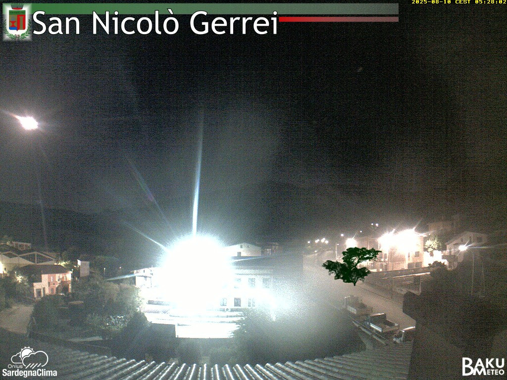 time-lapse frame, San Nicolò webcam