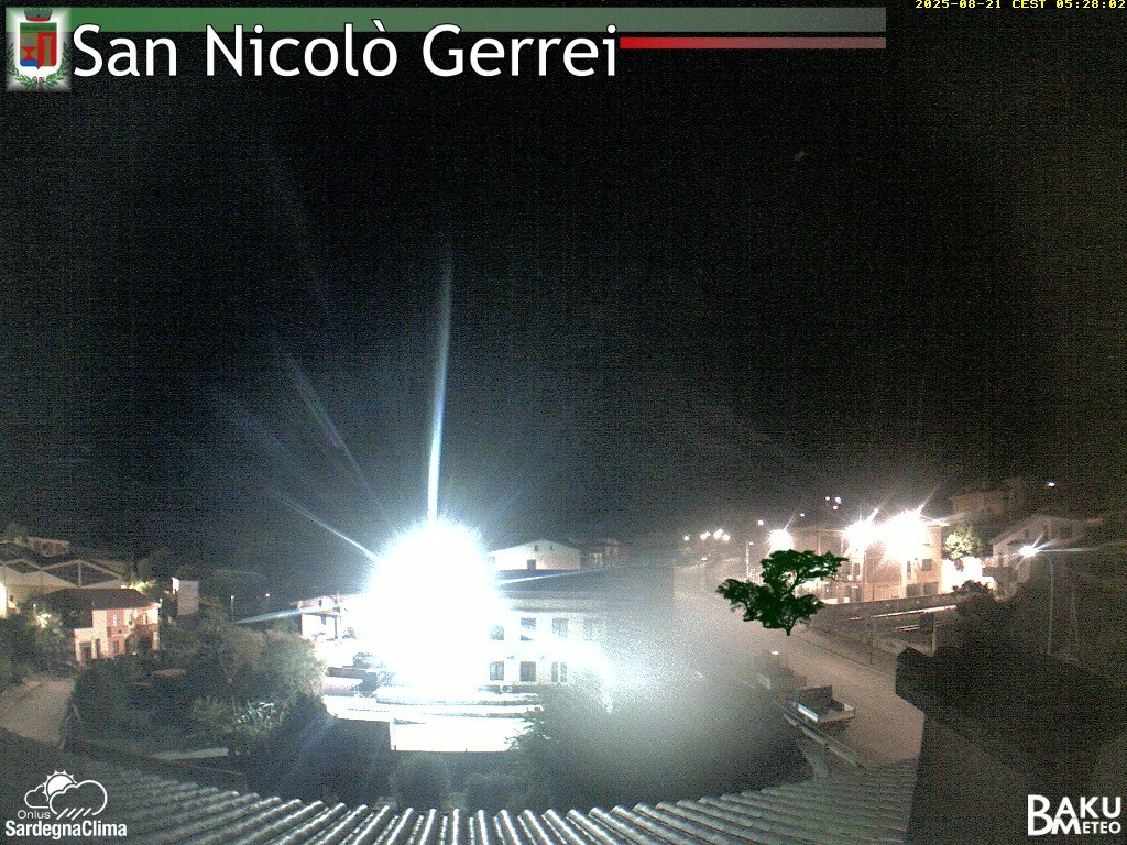 time-lapse frame, San Nicolò webcam