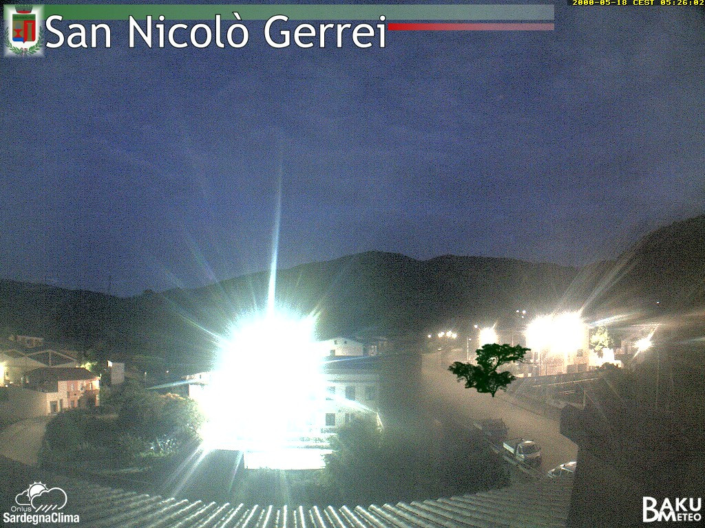 time-lapse frame, San Nicolò webcam