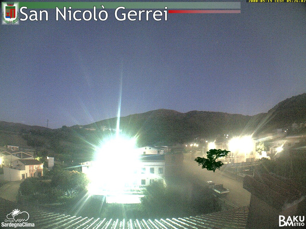 time-lapse frame, San Nicolò webcam