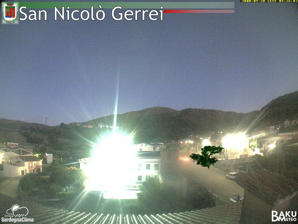 time-lapse frame, San Nicolò webcam