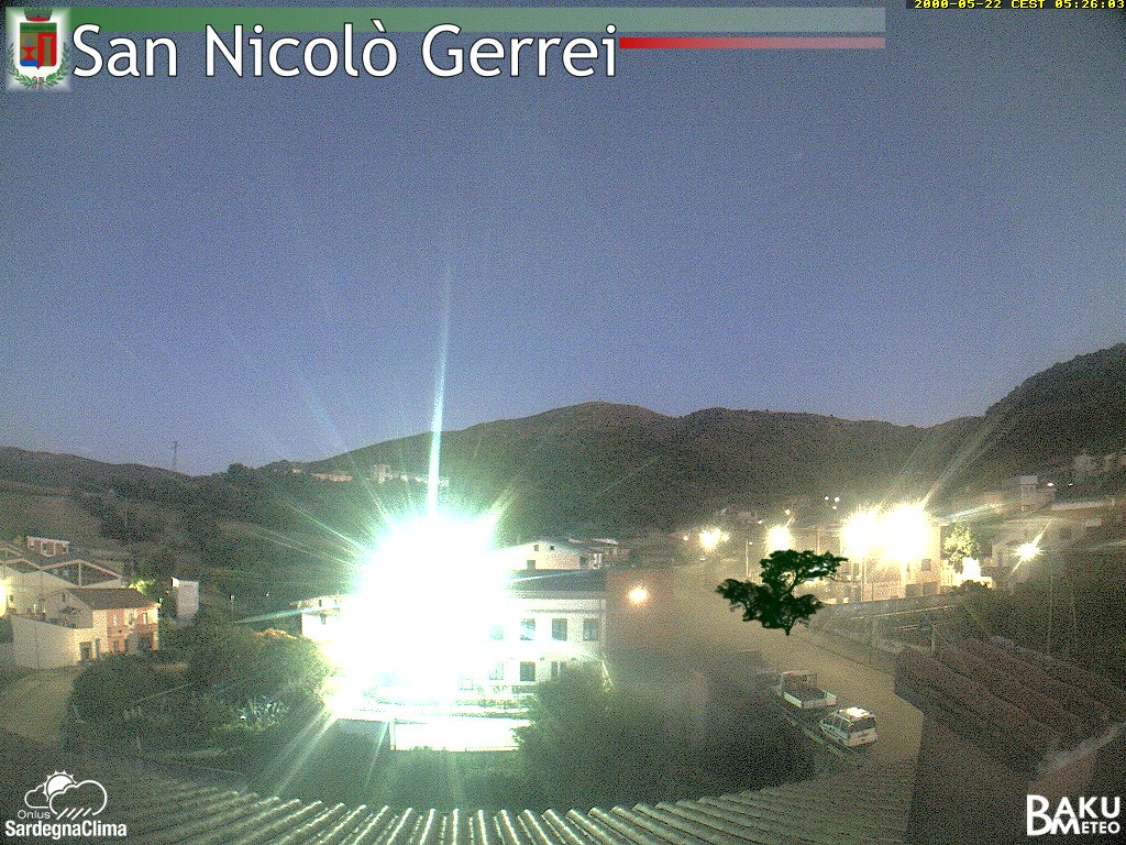 time-lapse frame, San Nicolò webcam