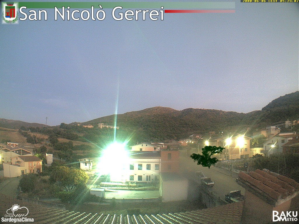 time-lapse frame, San Nicolò webcam