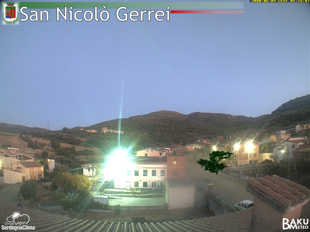 time-lapse frame, San Nicolò webcam