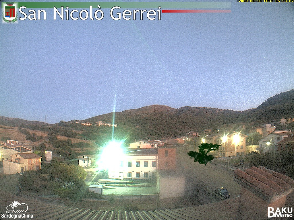 time-lapse frame, San Nicolò webcam