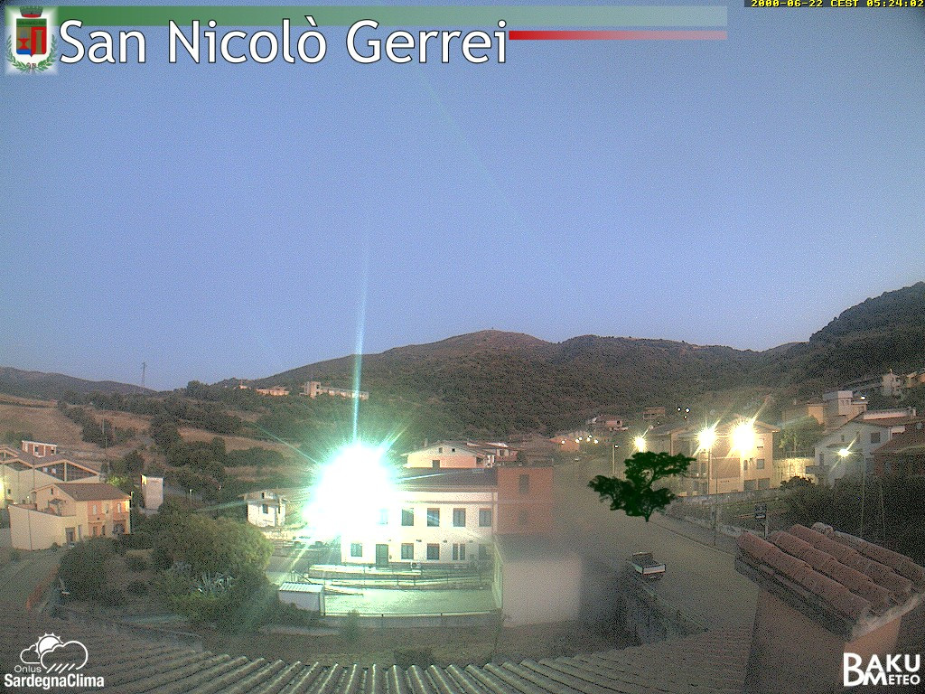 time-lapse frame, San Nicolò webcam