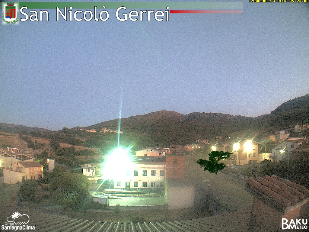 time-lapse frame, San Nicolò webcam