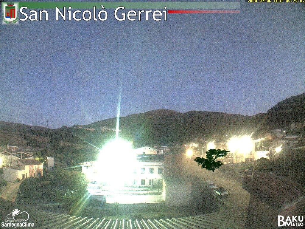 time-lapse frame, San Nicolò webcam