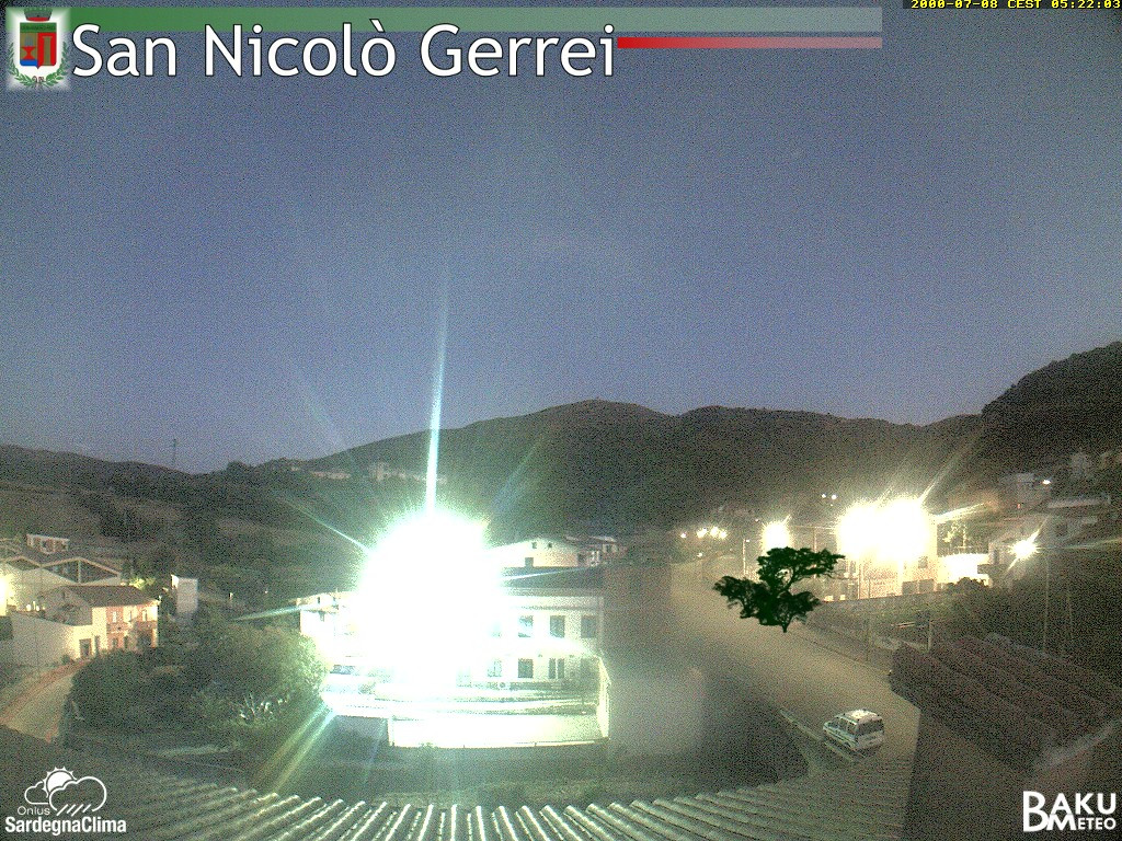 time-lapse frame, San Nicolò webcam