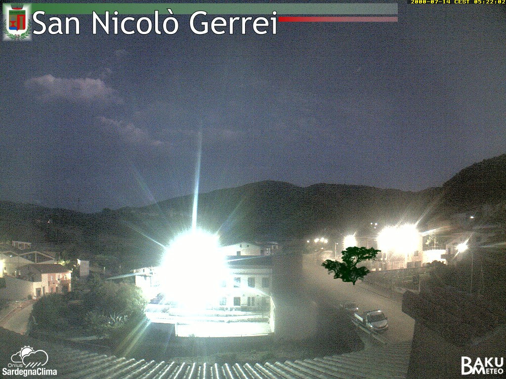 time-lapse frame, San Nicolò webcam