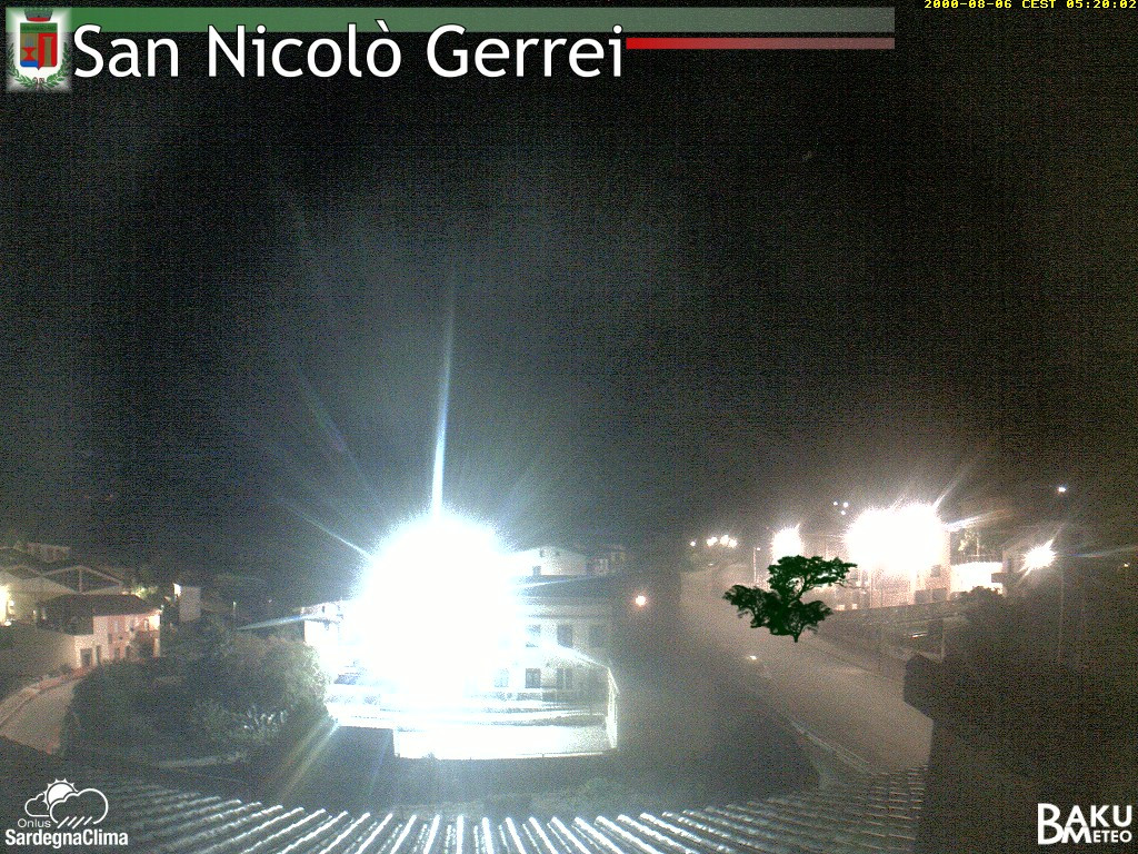 time-lapse frame, San Nicolò webcam