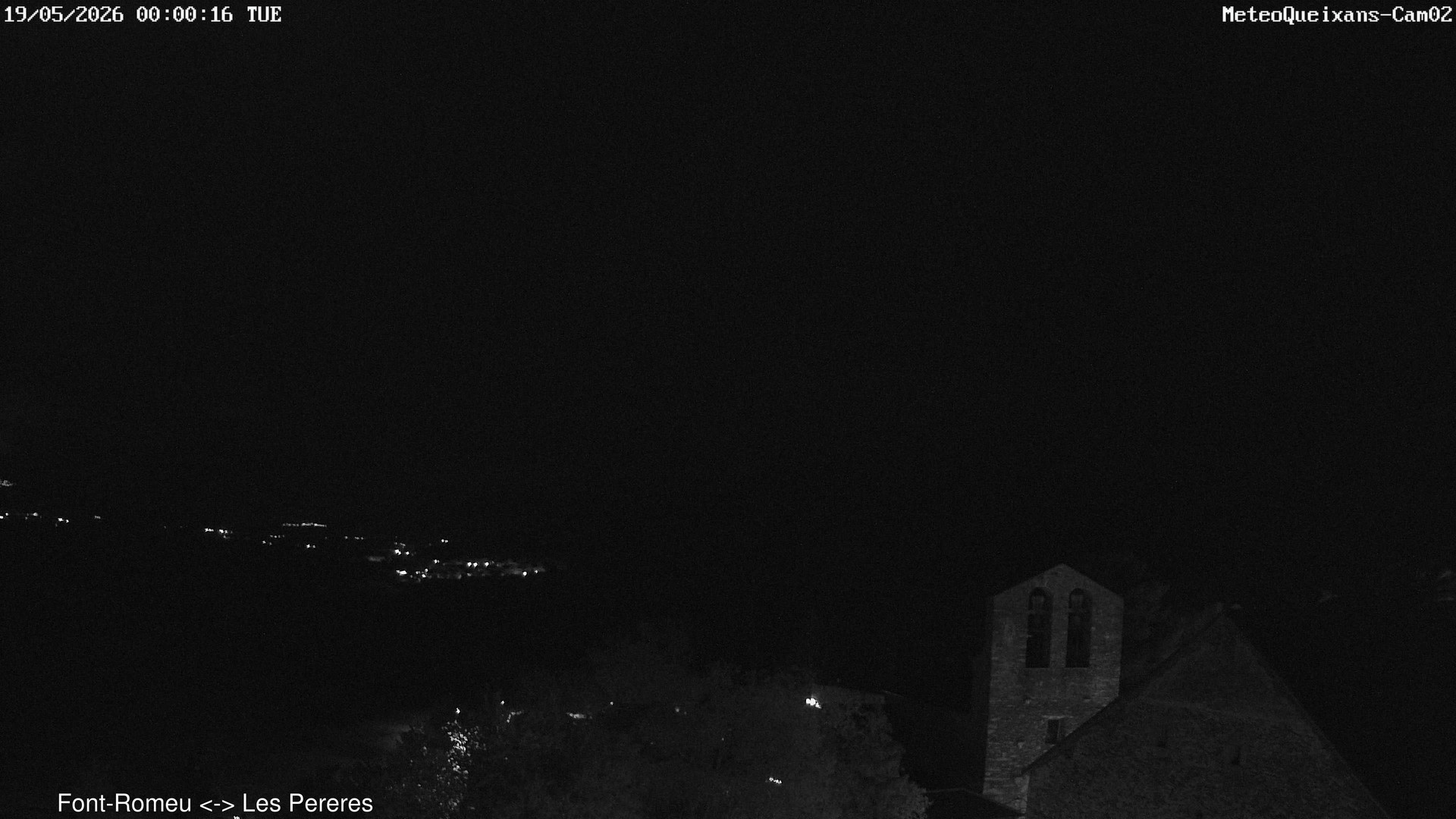 time-lapse frame, CAM02 - MeteoQueixans webcam