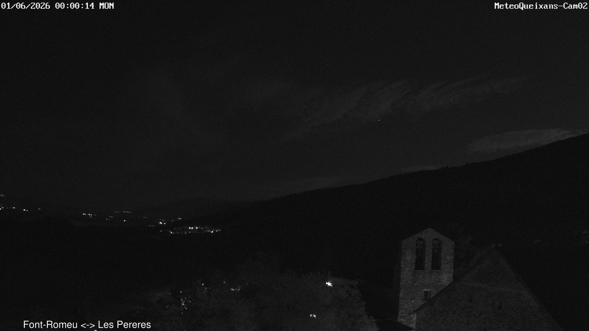 time-lapse frame, CAM02 - MeteoQueixans webcam