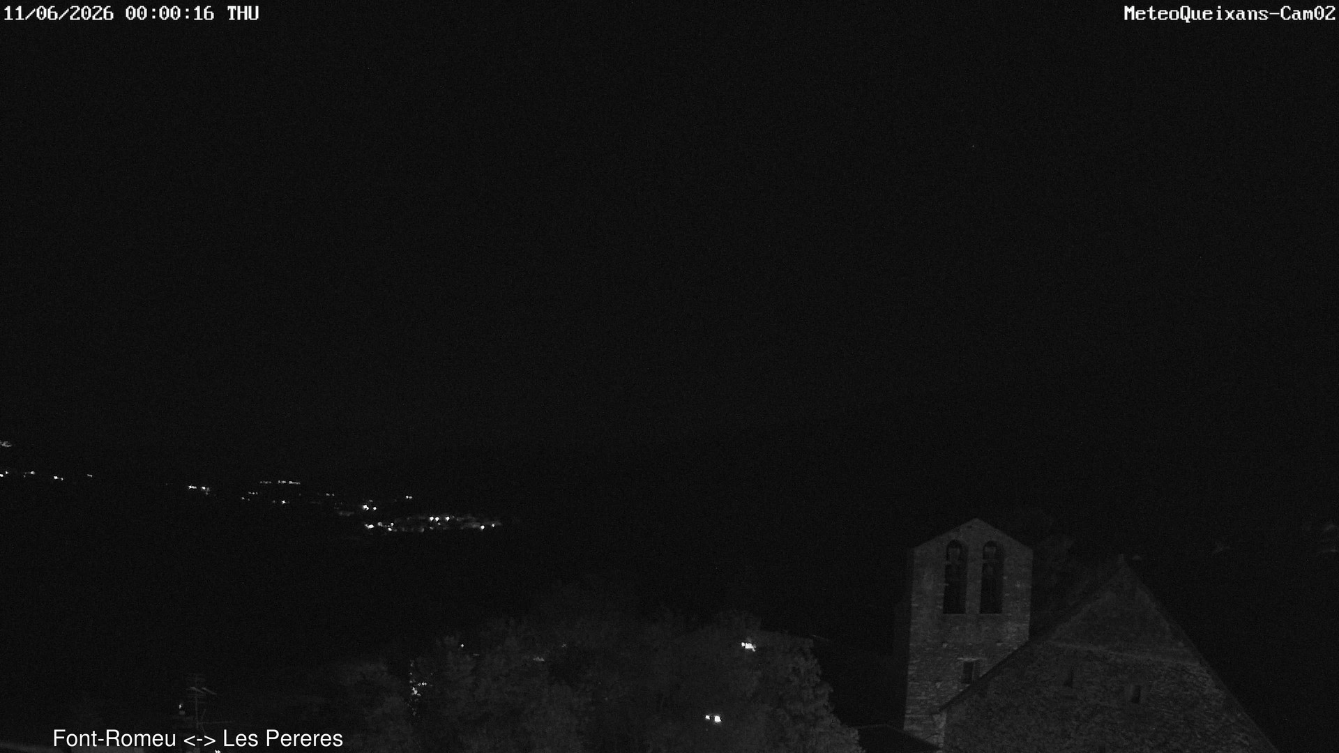 time-lapse frame, CAM02 - MeteoQueixans webcam