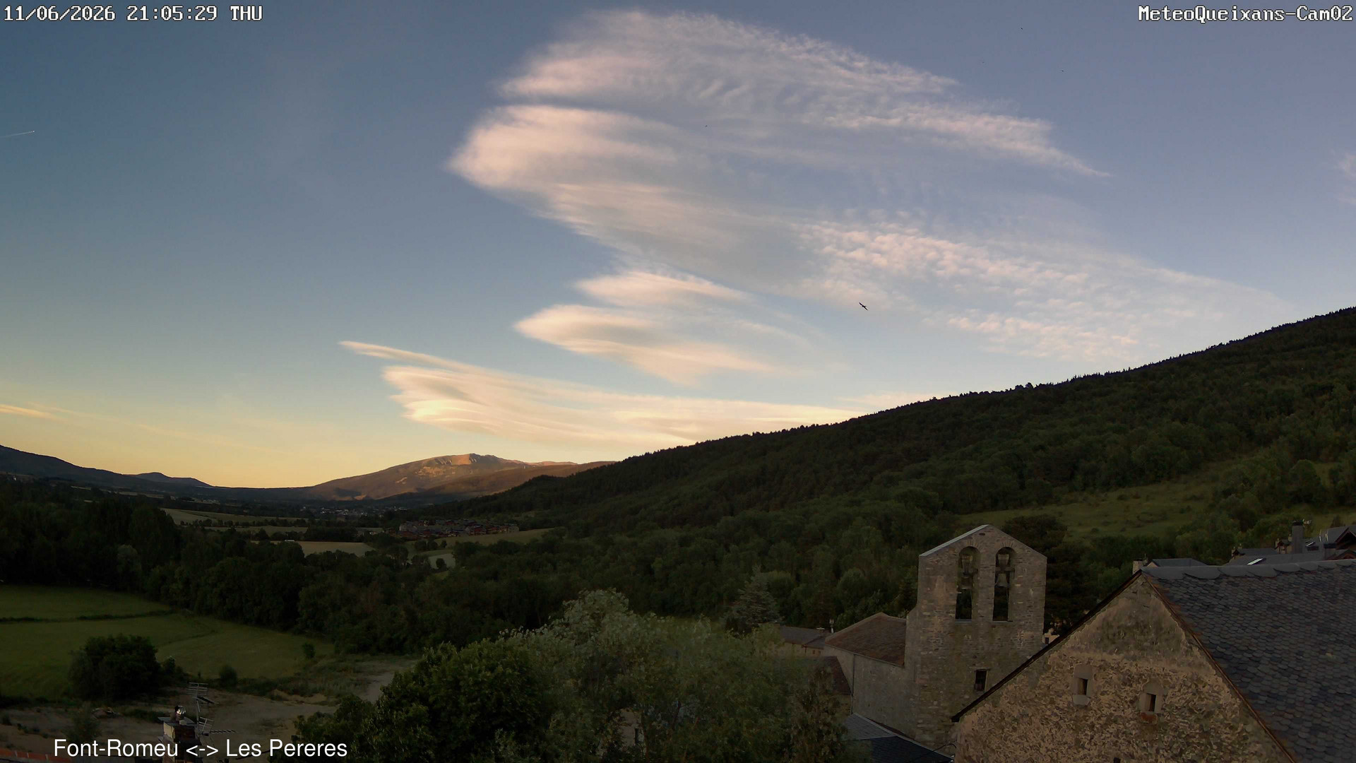 time-lapse frame, CAM02 - MeteoQueixans webcam