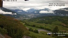 view from Vista Vallagarina da Brentonico on 2026-05-14