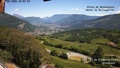 view from Vista Vallagarina da Brentonico on 2026-05-21