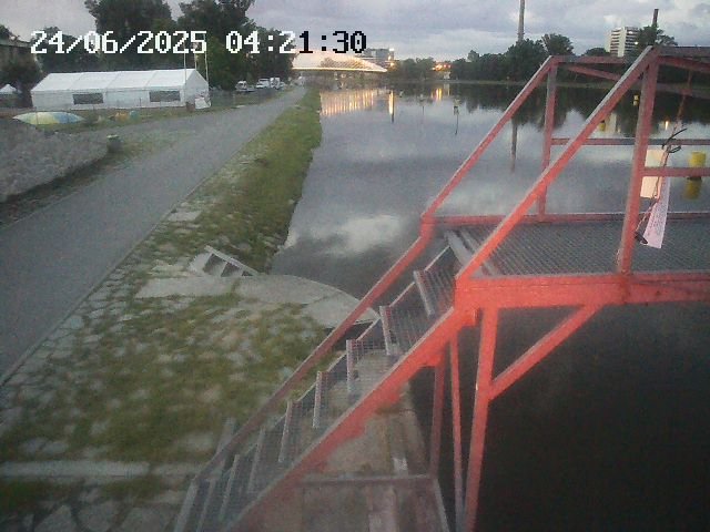 time-lapse frame, Troja - Warm Up webcam