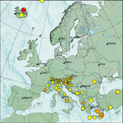view from Erdbeben Europa on 2025-05-15
