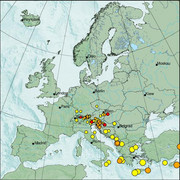 view from Erdbeben Europa on 2025-06-25