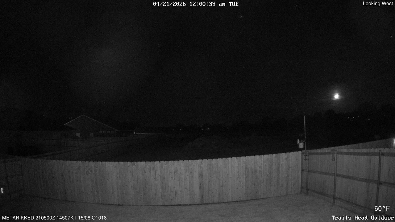 time-lapse frame, Thunder37 webcam