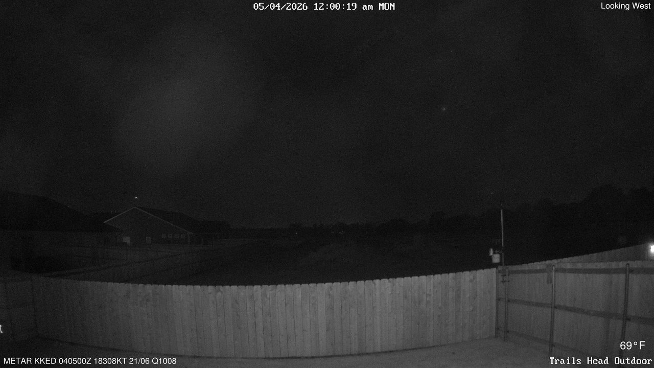 time-lapse frame, Thunder37 webcam