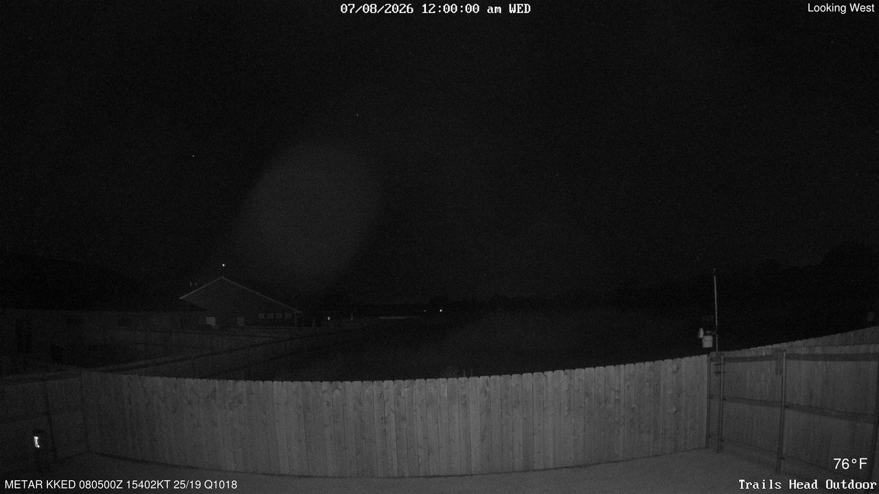 time-lapse frame, Thunder37 webcam