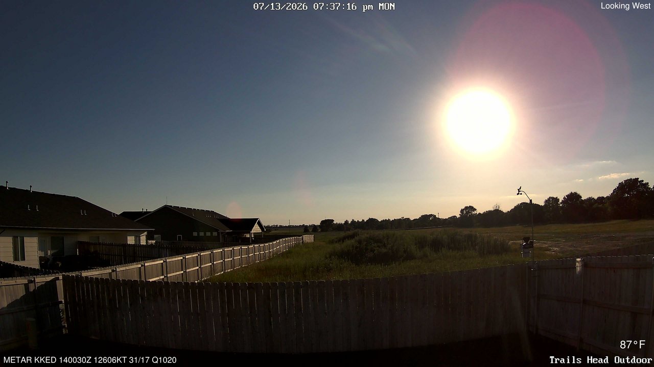 time-lapse frame, Thunder37 webcam