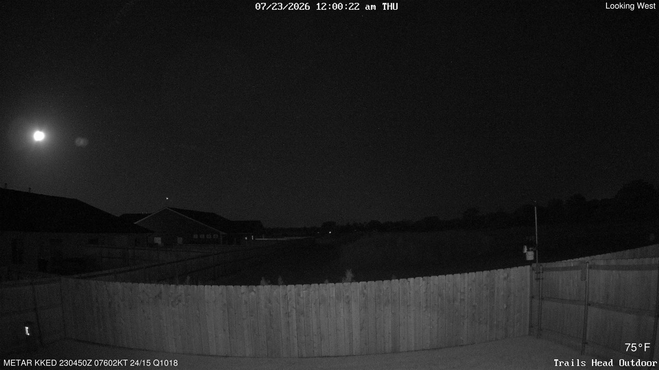 time-lapse frame, Thunder37 webcam