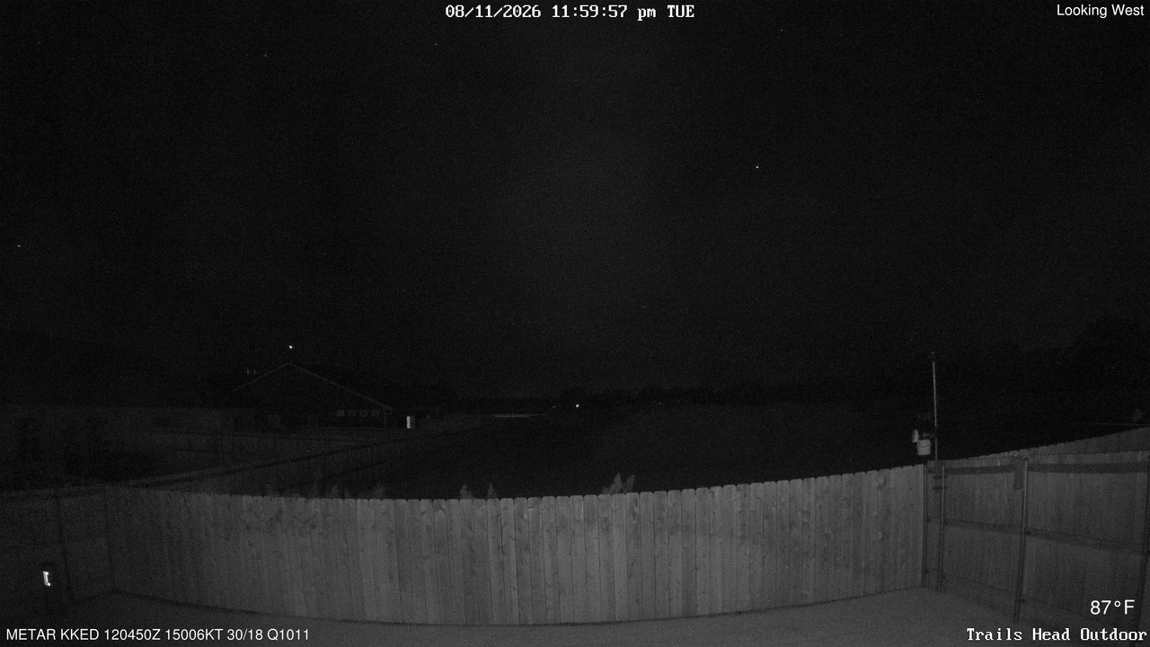 time-lapse frame, Thunder37 webcam