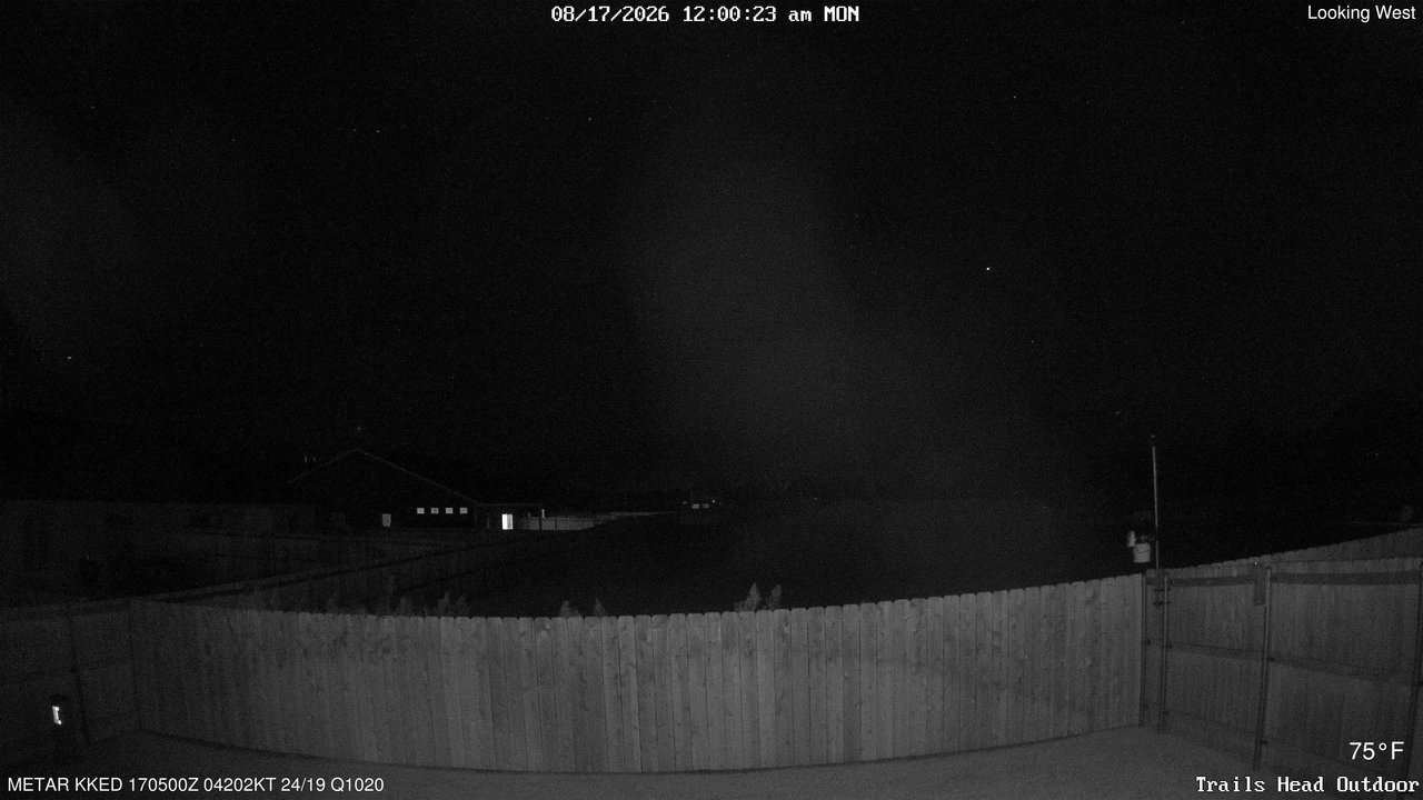time-lapse frame, Thunder37 webcam