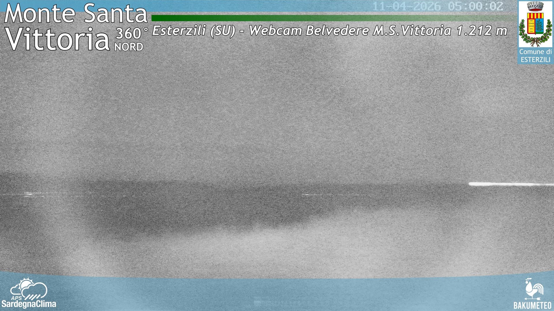 time-lapse frame, Asuni San Giovanni webcam