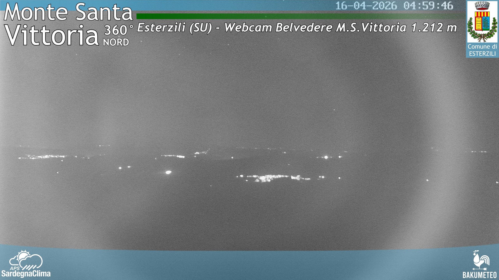 time-lapse frame, Asuni San Giovanni webcam