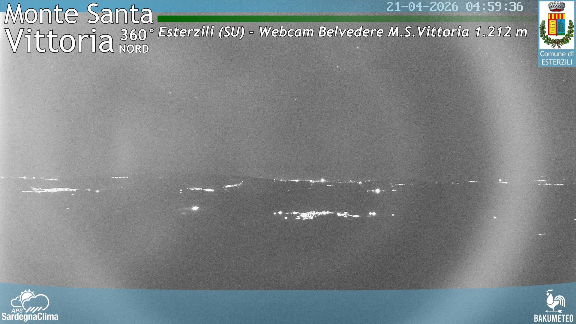 time-lapse frame, Asuni San Giovanni webcam