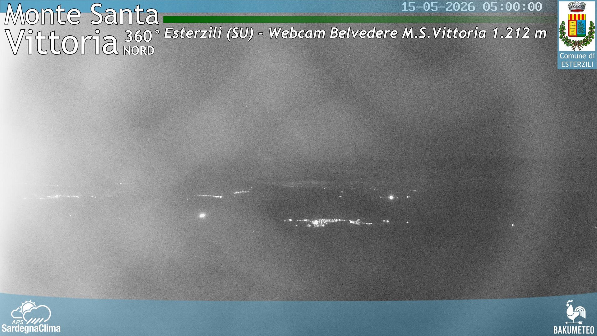 time-lapse frame, Asuni San Giovanni webcam