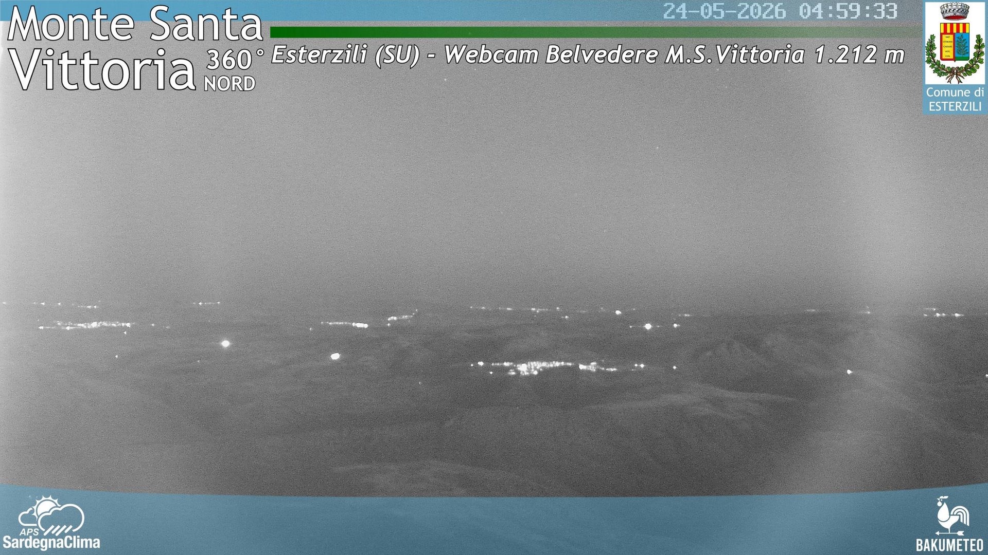 time-lapse frame, Asuni San Giovanni webcam