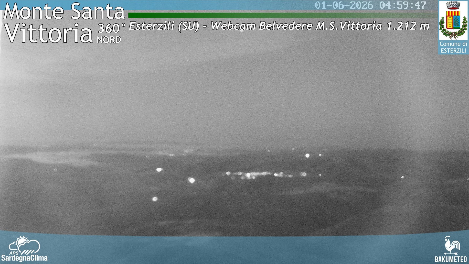time-lapse frame, Asuni San Giovanni webcam