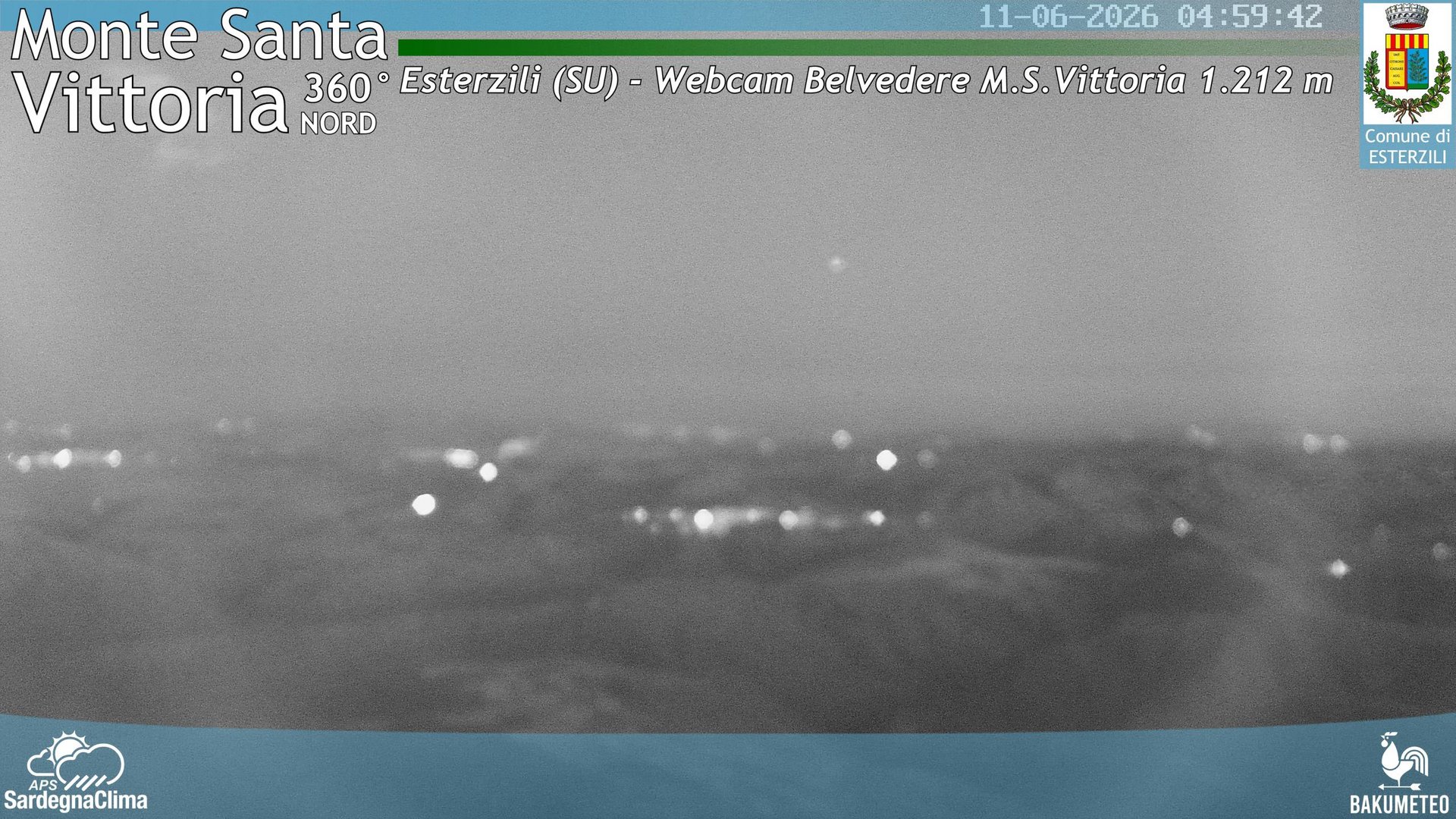time-lapse frame, Asuni San Giovanni webcam
