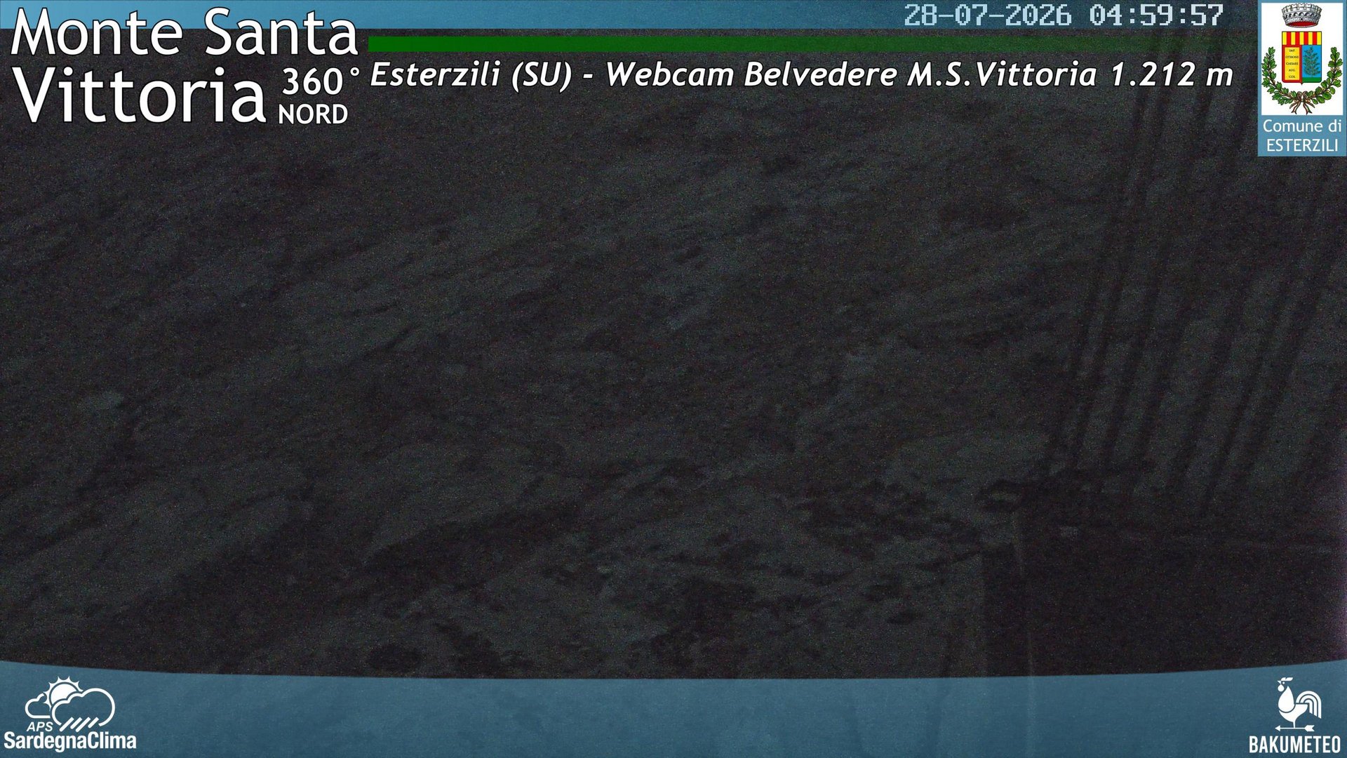 time-lapse frame, Asuni San Giovanni webcam