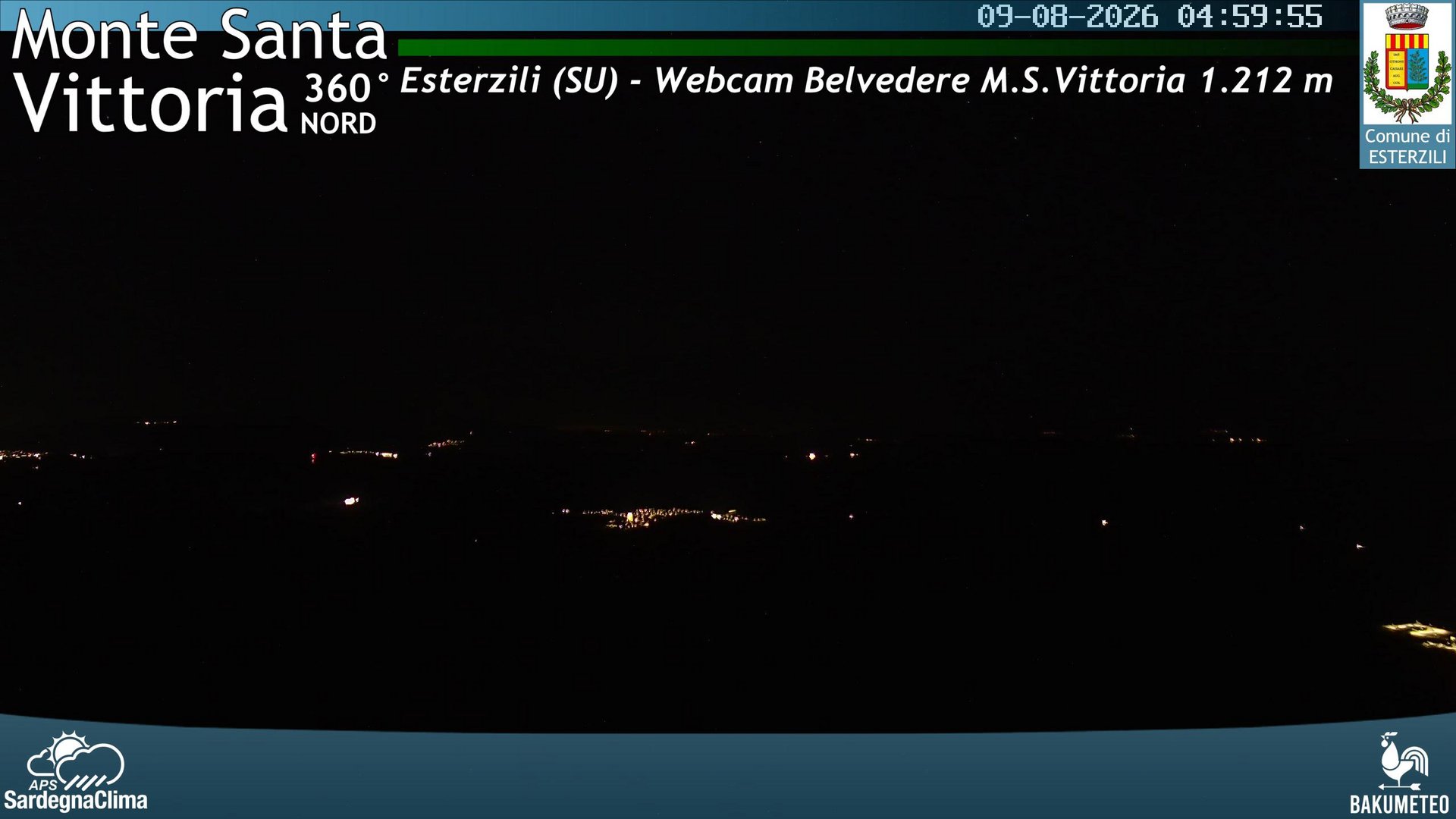 time-lapse frame, Asuni San Giovanni webcam
